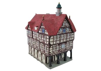 Lichthaus G.Wurm Porzellan Rathaus Bad Urach (B/H/T) 14x22x20 cm