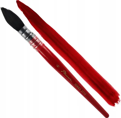 Produktbild von Aquarell Pinsel Mop 6 – Phoenix Künstlerpinsel, Weich & Flauschig für Wasserfarben