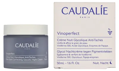 Produktbild von Caudalie Vinoperfect Glykolsäure-Nachtcreme gegen Pigmentflecken 50ml