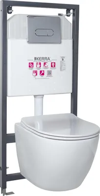 Produktbild von Kerra Delos Chrom Unterputz-WC-Tankgarnitur