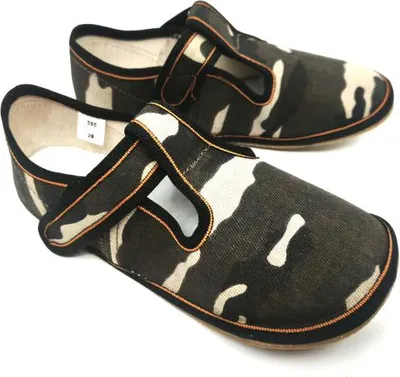 Produktbild von Hausschuhe BAREFOOT EF 395 Moro camouflage