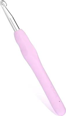 Produktbild von Häkelnadel 6.5 mm, Häkelnadeln Zum Häkeln Und Stricken, Ergonomische Häkelnadeln Mit Weichen Griffen, crochet hook für Anfänge und Erfahrene Häkelliebhaber