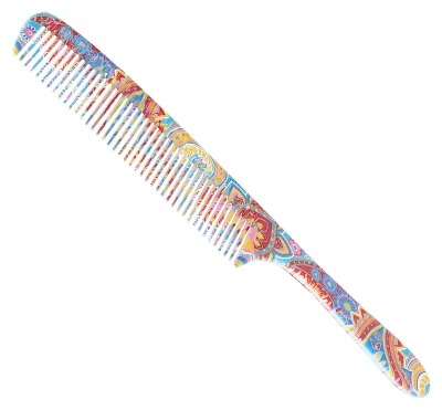 Produktbild von Haarkamm mit breiter Zahnung, professionelles Entwirrungs-Detangler-Styling für alle TypenC69-1
