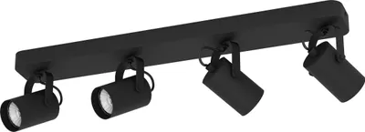 Obrázok produktu pre Eglo 900333 SOREGO LED GU10 4-cestné stropné svietidlo 4x3W 580x100mm čierne