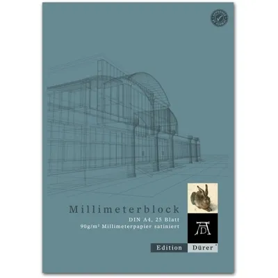 Image de Bloc de papier millimétré A4 25BL FORMAT-X 036700014