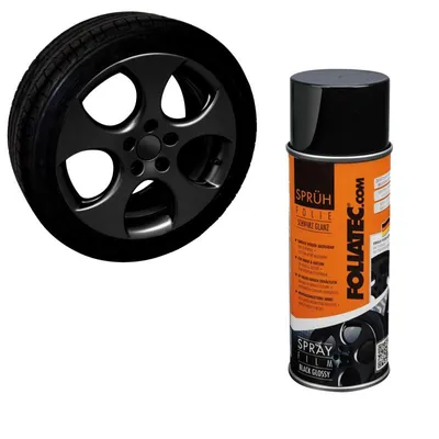 Produktbild von FOLIATEC Spray Film 400 ml, Schwarz, Sprühfarbe, Flüssigkeit, 400 ml, 1 Stück(e)