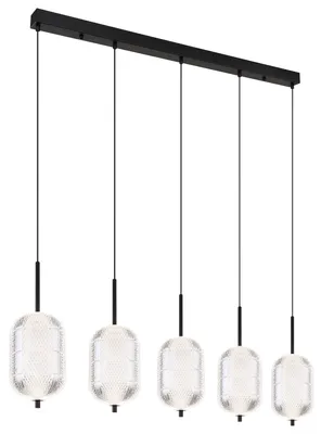 Produktbild von Globo Lighting Hängeleuchte Metall schwarz matt, LED