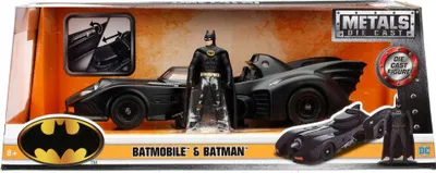 Produktbild von Jada Modellauto Hollywood Rides Batman 1989 Batmobile mit Figur 1:24 9398260314R00