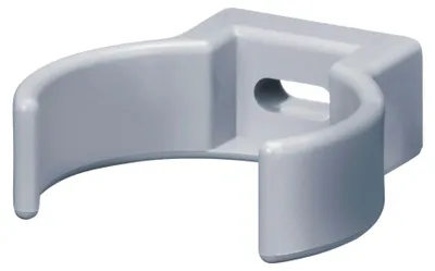 Produktbild von INEFA Rohrschelle Clip, PVC-U DN75 / 75mm, Grau Fallrohrschelle, Dachrinnenzubehör, einfache Montage,  Germany