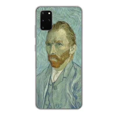Produktbild von MuchoWow® Handyhülle Schutzhülle Hülle für Samsung Galaxy S20 Plus Selbstporträt - Vincent van Gogh Silikon Softcase Handy Hülle - Hartschale