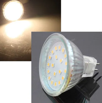 Produktbild von ChiliTec LED Strahler MR16 H40 SMD 120°, 3000k, 280lm, 12V/3W, warmweiß