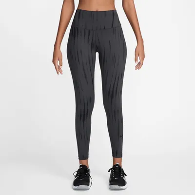 Produktbild von Nike W Nk Df One Hr 7/8 Tight Aop1 Grün Grün Xs