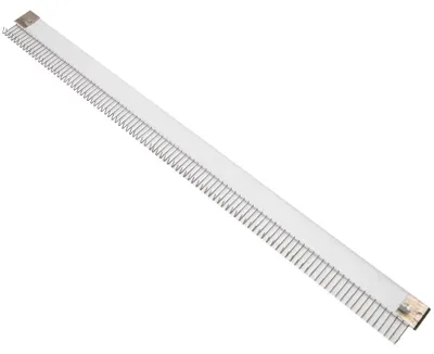 Produktbild von Anschlagkamm für Strickmaschinen, Klauengewicht, breiter Halter, für Decken, 6,5 mm Gewichte, voluminös, Anschlagkamm für Strickmaschinen