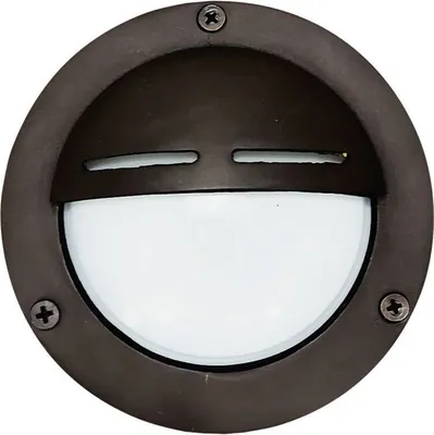 Produktbild von Wandlampe außen Echt-Messing Glas D: 14 cm IP64 Schwarz Antik G9 rund Maritim Außenwandlampe