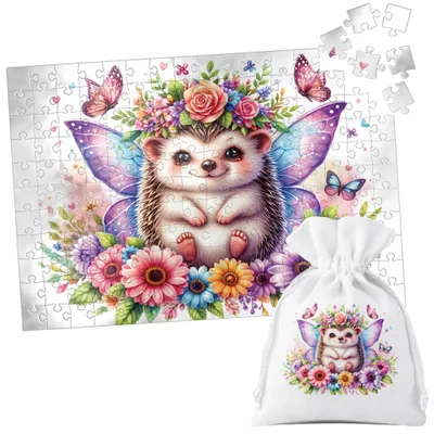 Image de Puzzle Tradycyjne - Zwierzęta Jeżyk Jeż - 252El
