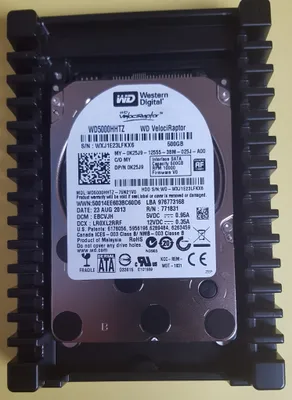 Produktbild von Western Digital WD5000HHTZ 500GB SATA 3,5"