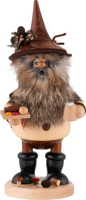 Produktbild von Bockwurstfreund (25cm) Räuchermann von Drechselwerkstatt Uhlig