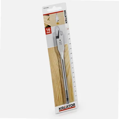 Obrázok produktu pre KREATOR KRT010806 - Plochý vrták do dreva 16 x 152 mm