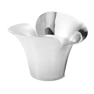 Produktbild von Georg Jensen BLOOM BOTANICA FLOWER POT, LARGE 222 MM, SS, MIRROR 10019515