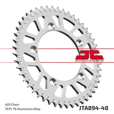 Produktbild von JTSPROCKETS hinten JTA894.48 Kettenrad