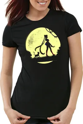 Produktbild von style3 Sailor Mondschein Damen T-Shirt mondstein moon luna mars planet anime, Größe:M