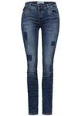 Produktbild von Style QR Jane,mw,blue destroy 15978 heavy indigo wash Größe 26i/30