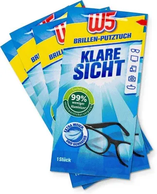 Produktbild von Famanu Reinigungstücher für Glas und Spiegel - Set von 2, 108 Tüchern