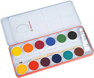 Image de 12 couleurs (allemand, anglais, français)