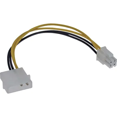Produktbild von INLINE Stromadapter intern 4pol Netzteil zu 4pol Mainboard 20cm