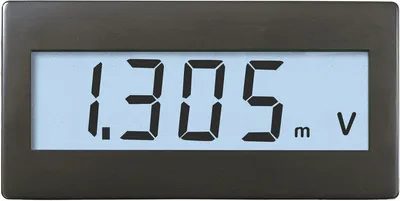 Obrázek produktu pro Voltcraft DVM330W Digitales Einbaumessgerät, Panel-Meter Einbaumaße 68 x 33 mm (DVM330W)