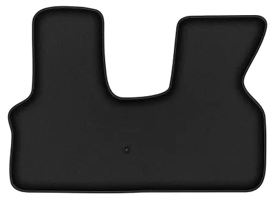 Produktbild von Velours-Fußmatten für Volkswagen Transporter T4 1992-2003 (Transporter) – 4-tlg, Schwarz, passgenau – Wielganizator DURBAN