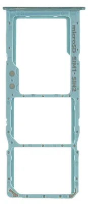 Produktbild von Samsung Galaxy A51 (SM-A515F) Sim Karten Halter Tray Fach (Awesome Blue), Blau