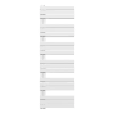Produktbild von Belrad Badheizkörper 1800x600mm, verschiedene Größen Weiß & Schwarz, Anschluss links, langlebiger Stahl, Multiblockventil-kompatibel, Handtuchtrockner