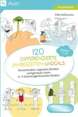 Obrázek produktu pro 120 differenzierte Jahreszeiten-Logicals Kl. 1-4