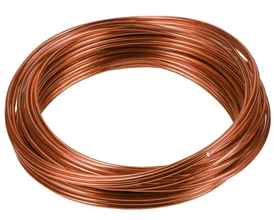 Produktbild von 10m Meter Basteldraht 2mm, Schmuckdraht Aludraht Dekodraht Aluminiumdraht rostfreier Draht in Braun