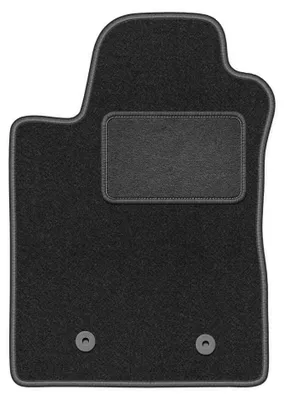 Produktbild von Fahrermatte Velours für Toyota Corolla Verso II 2004-2009 (Minivan) – 1-tlg, Graphit, passgenau – Wielganizator LUX