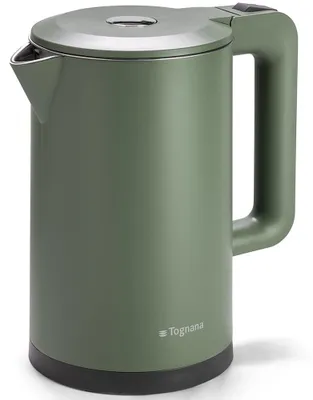 Produktbild von Tognana Porcellane D2DBE17IRVE, 1,7 l, 2200 W, Grün, Kunststoff, Edelstahl, Drahtlos, Filterung