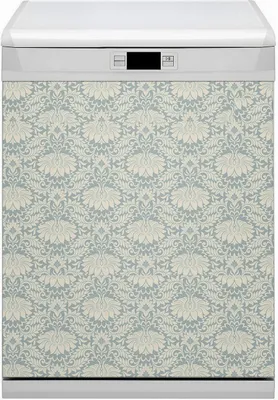 Produktbild von Küche Magnet für Spülmaschine  Abwaschbar 60x80 cm Geschirrspüle  - Vintage -Muster