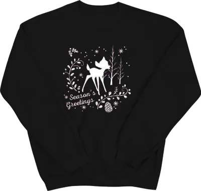 Produktbild von Disney - "Christmas Greetings" Sweatshirt für Herren BI16575 (M) (Schwarz)