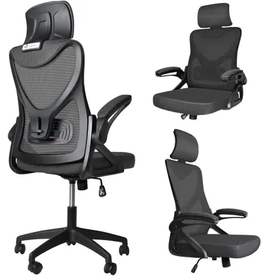 Immagine prodotto di Sedia da ufficio ergonomica con supporto lombare regolabile