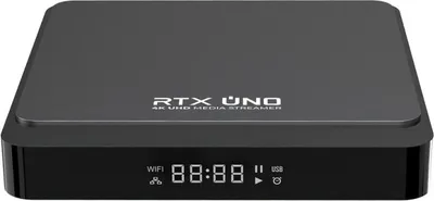 Produktbild von Gloriaforce RTX Uno 4K UHD Android 11 IP-Receiver (HDR10+, Dual-WiFi, LAN, Bluetooth, MicroSD, HDMI)