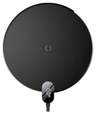 Produktbild von Baseus CCED000001, Drinnen, USB, Kabelloses Aufladen, Schwarz