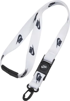 Produktbild von Nike - "Club Standard" Schlüsselband BS4586 (Einheitsgröße) (Weiß/Schwarz)