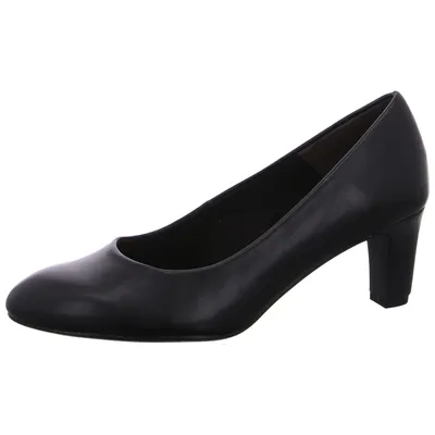 Produktbild von Tamaris Damen Pumps runde Form Blockabsatz 1-22419-41, Größe:39 EU, Farbe:Schwarz