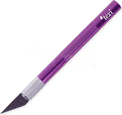 Obrázok produktu pre Skalpel na textil s extra 5 náhradnými čepeľami TEXI 4107
