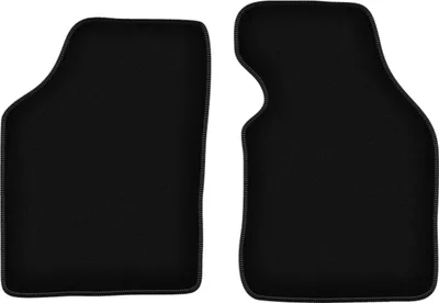 Image de Wielganizator Tapis avant de sol velours sur-mesure pour Mazda Demio (1996-2003, hatchback) noir, jeu 2 pièces, fixations