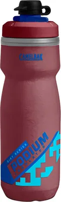 Produktbild von CamelBak Podium Dirt Chill, 620 ml, Fahrrad, Sport, Blau, Burgund, Polypropylen (PP), Silikon, Drehen