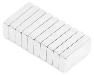 Produktbild von Neodym-Plattenmagnet, 10 Stück. KD11834