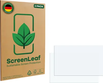 Produktbild von 2x ScreenLeaf Schutzfolie für Luakug 10.1" HD ‎Digitaler Bilderrahmen nachhaltiger Displayschutz Display Schutz Folie Klar Transparent