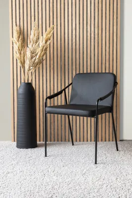 Produktbild von Venture Home Stuhl Tvist Schwarz 2er-Pack
